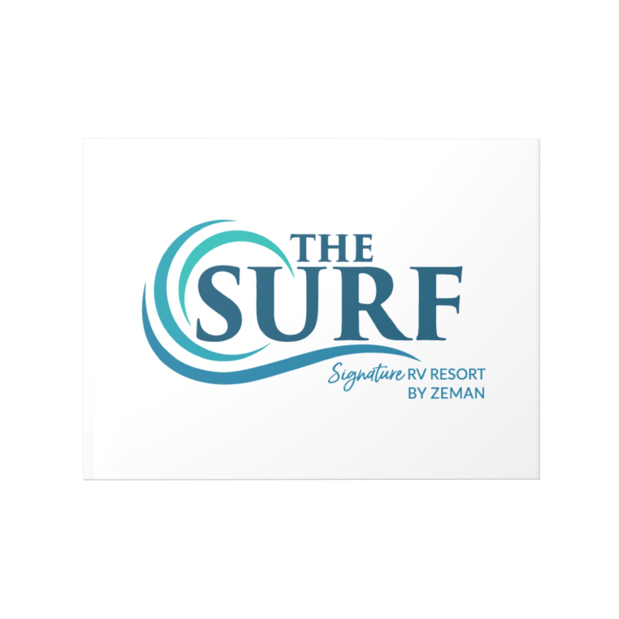 Hardcover Photo Book — The Surf Resort Logo Keepsake