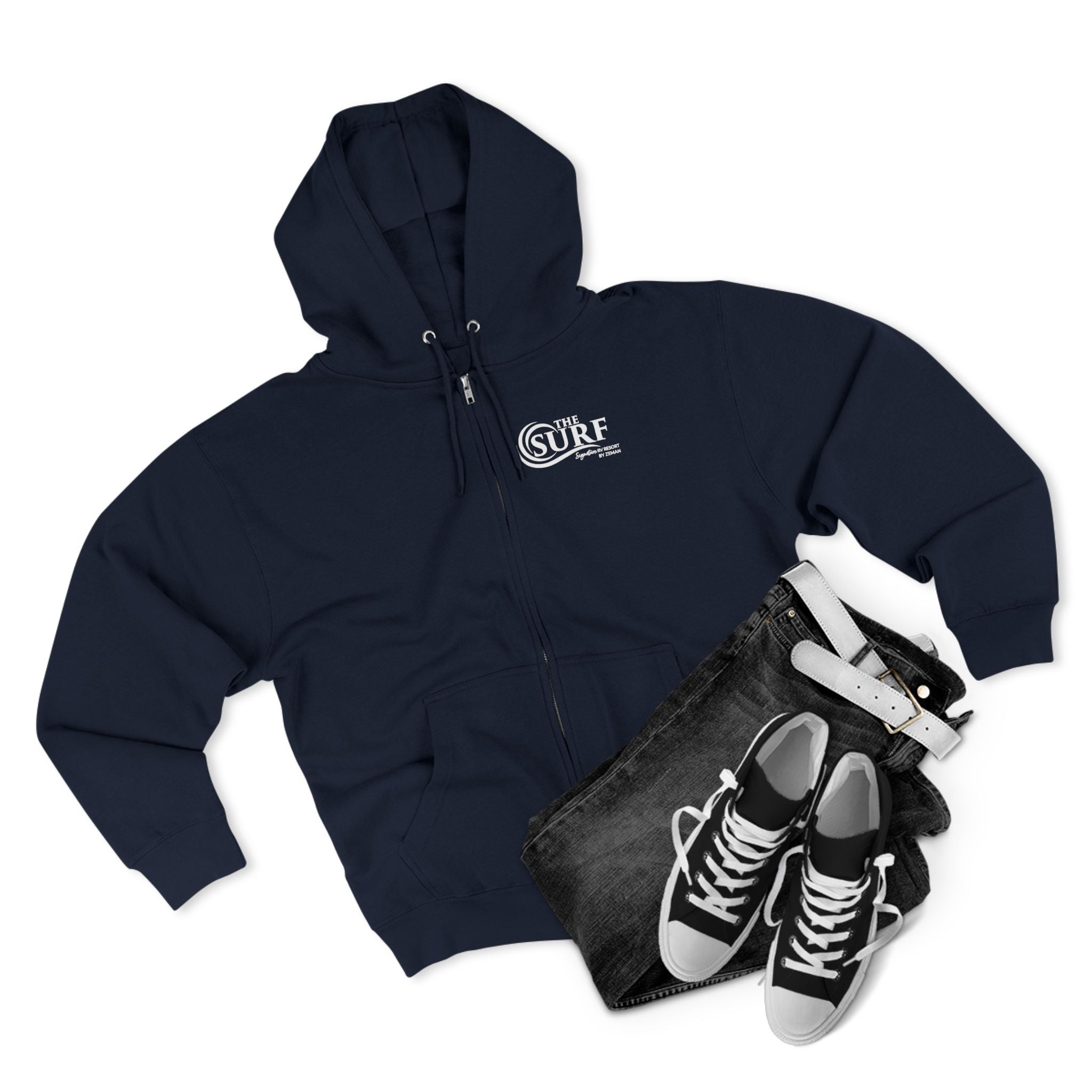 Classic Lightweight Full‑Zip Hoodie Jacket