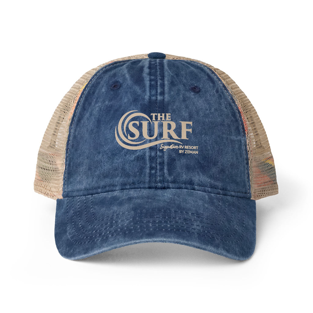 Women's Washed Mesh-Back Cap