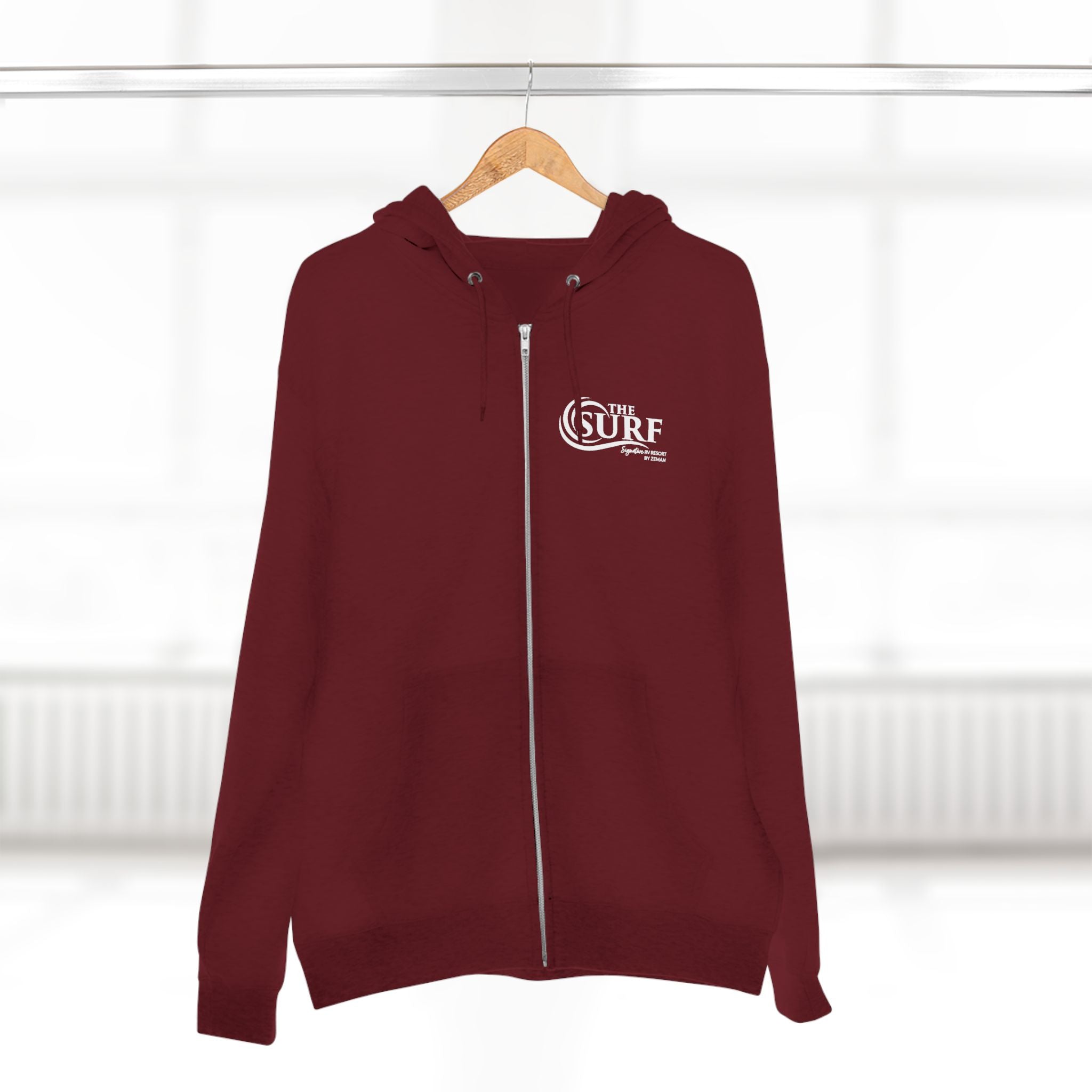 Classic Lightweight Full‑Zip Hoodie Jacket