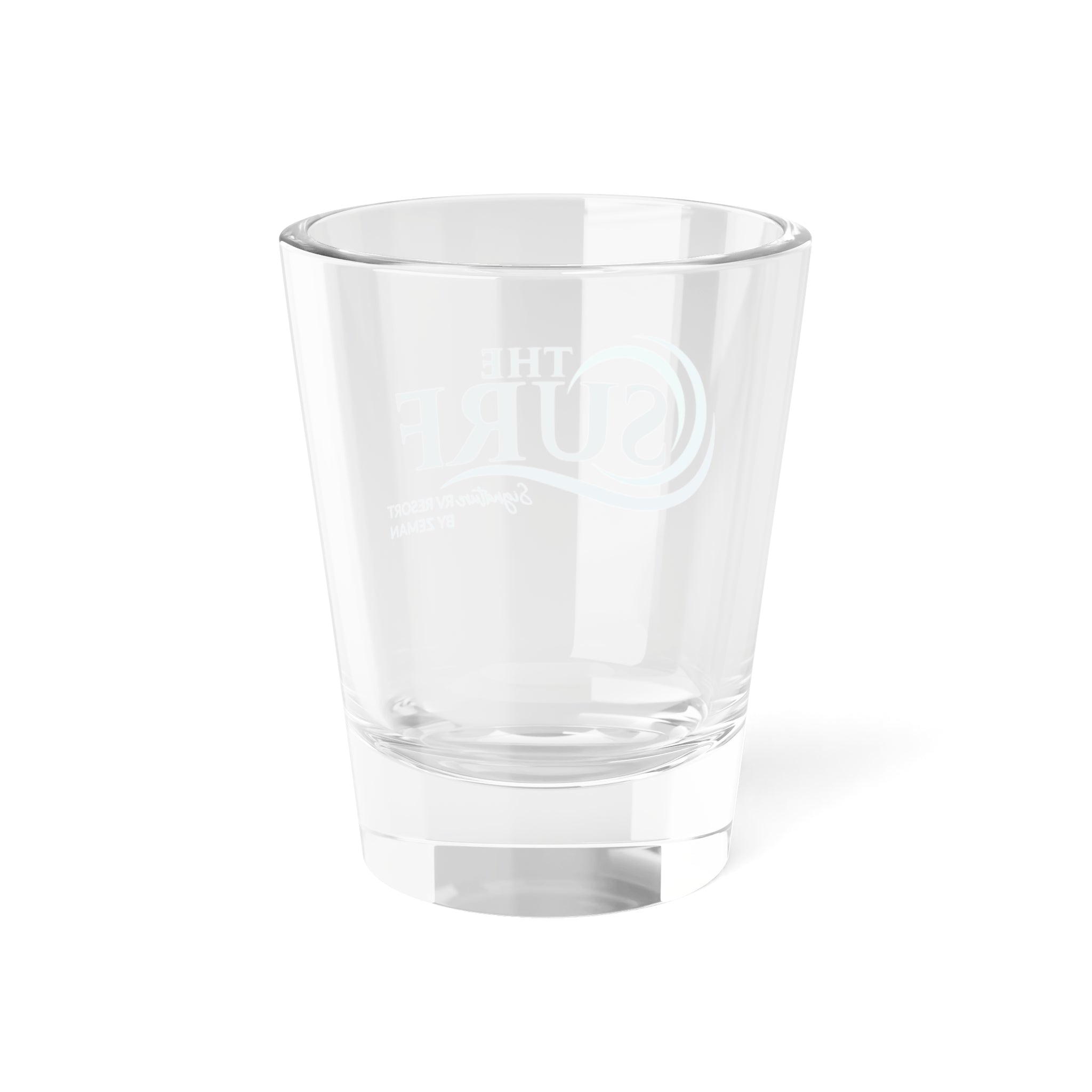 The Surf Branded 1.5oz Shot Glass — Beach Bar Souvenir
