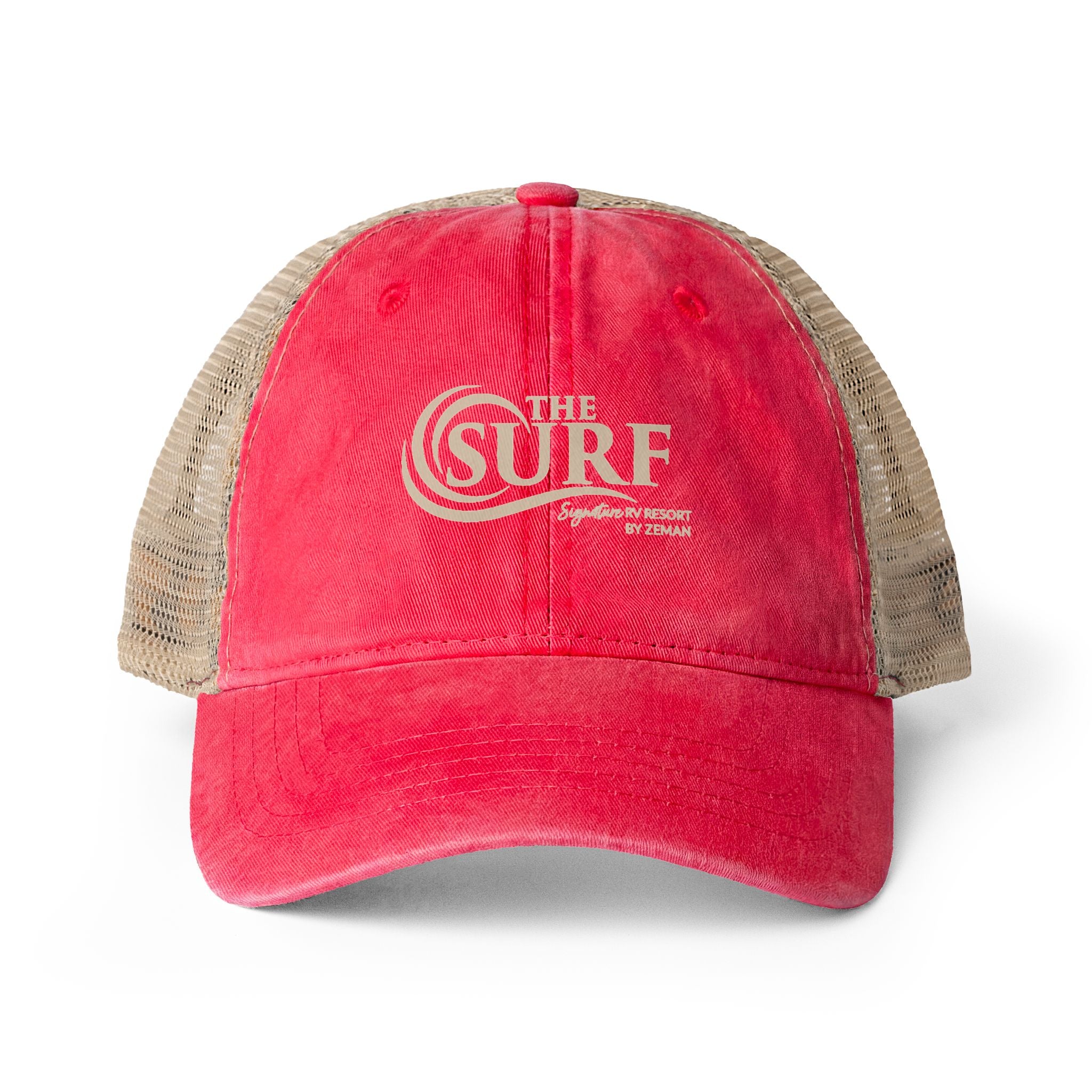 Women's Washed Mesh-Back Cap