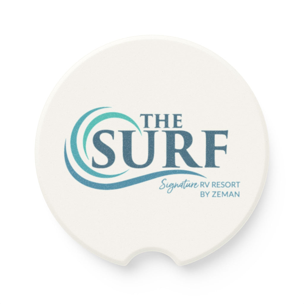 Soapstone Car Coaster – The Surf Logo Car Cup Coaster