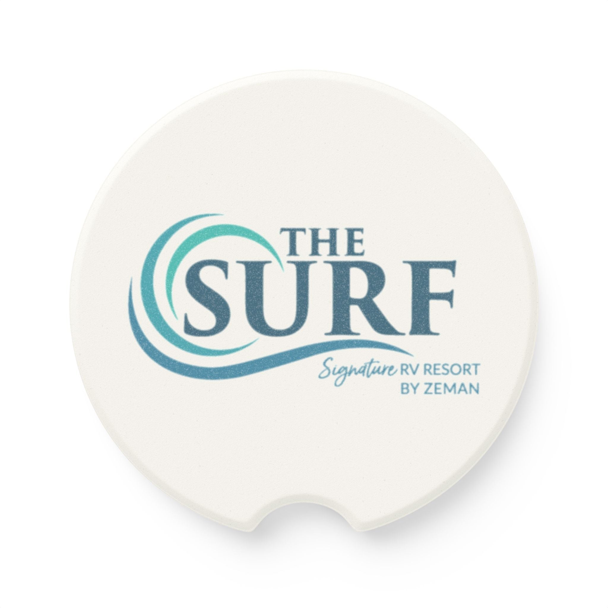 Soapstone Car Coaster – The Surf Logo Car Cup Coaster
