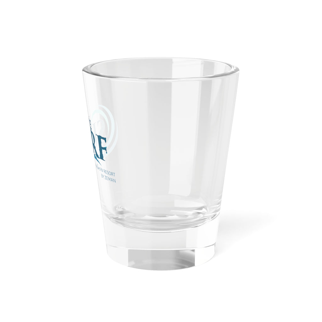 The Surf Branded 1.5oz Shot Glass — Beach Bar Souvenir