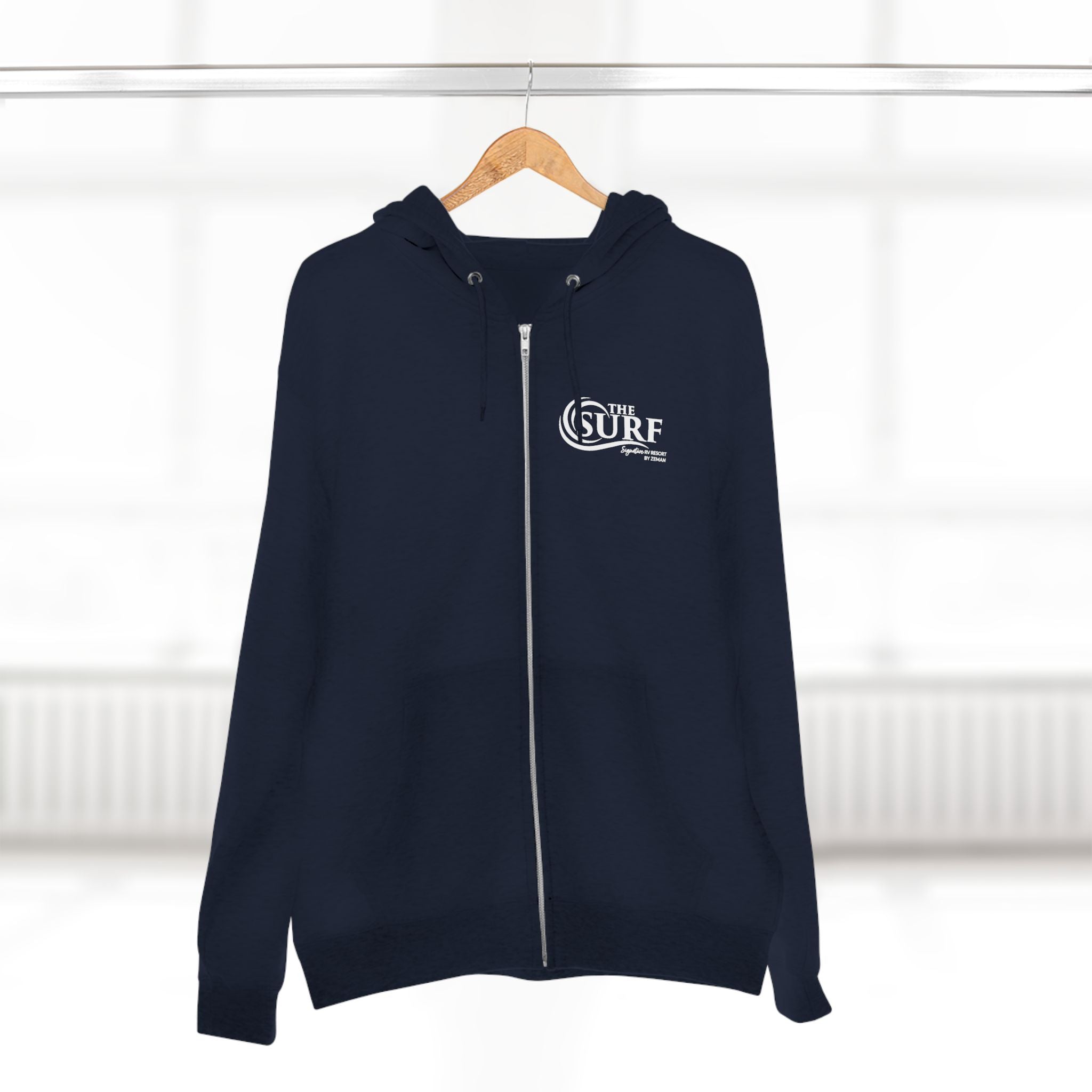 Classic Lightweight Full‑Zip Hoodie Jacket