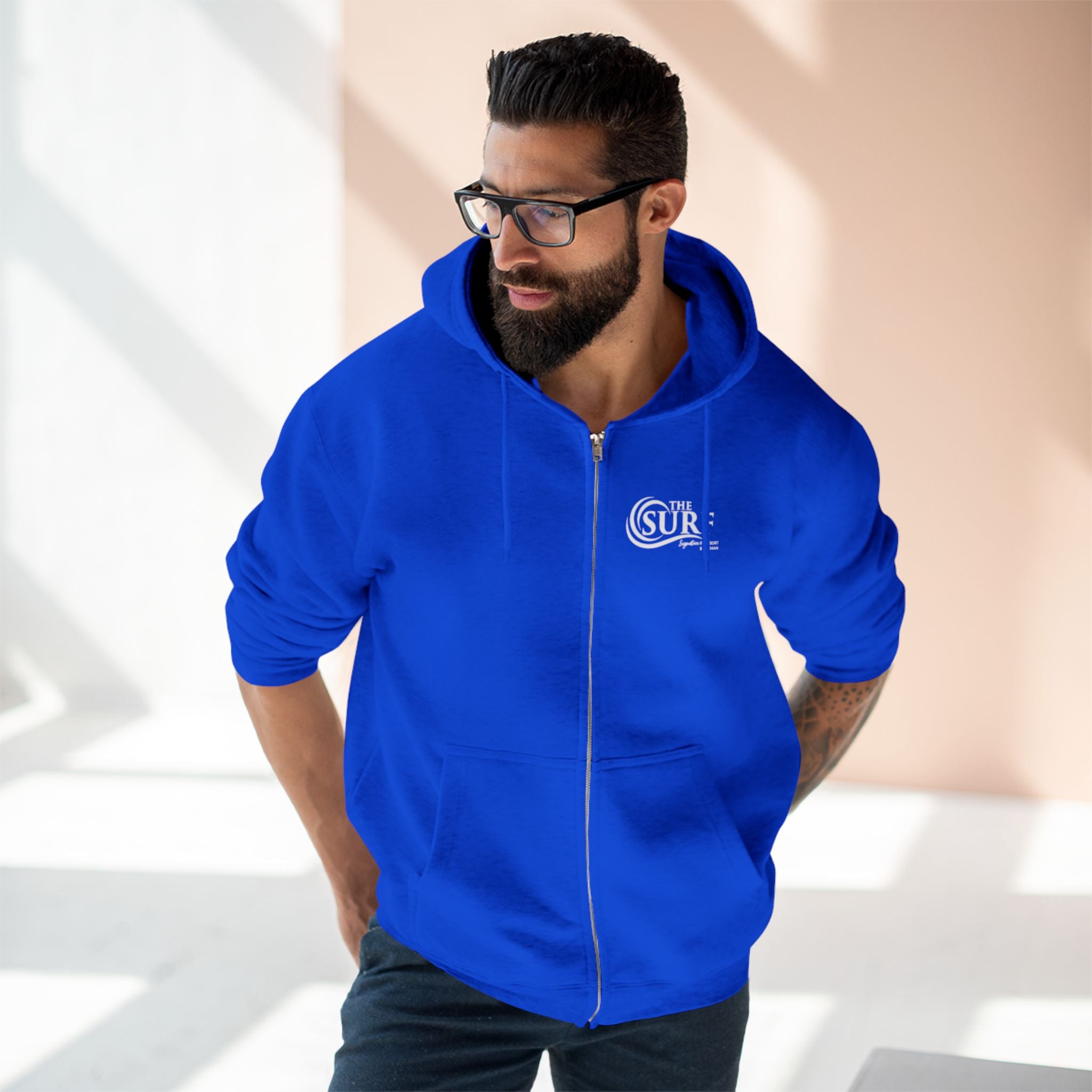 Classic Lightweight Full‑Zip Hoodie Jacket