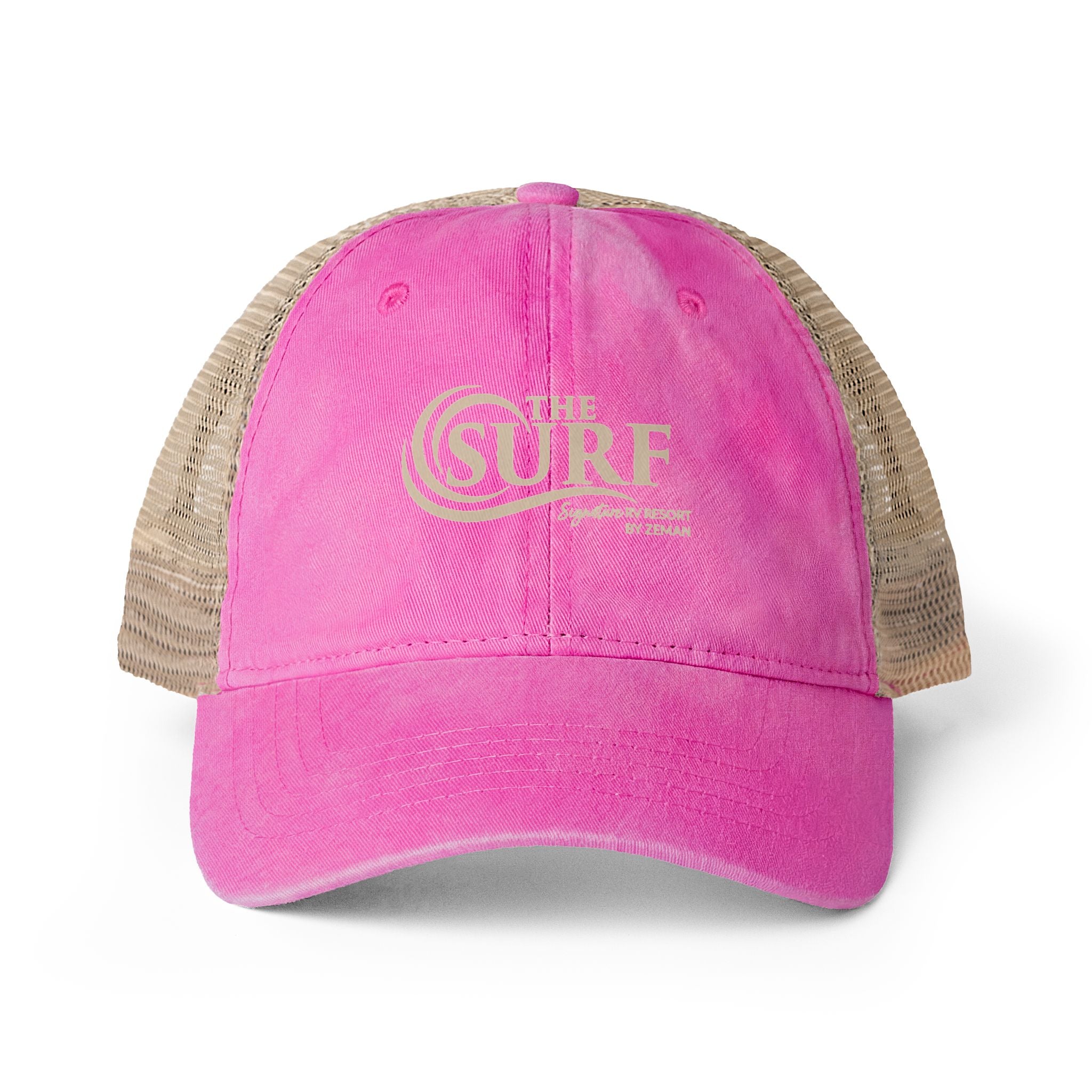 Women's Washed Mesh-Back Cap