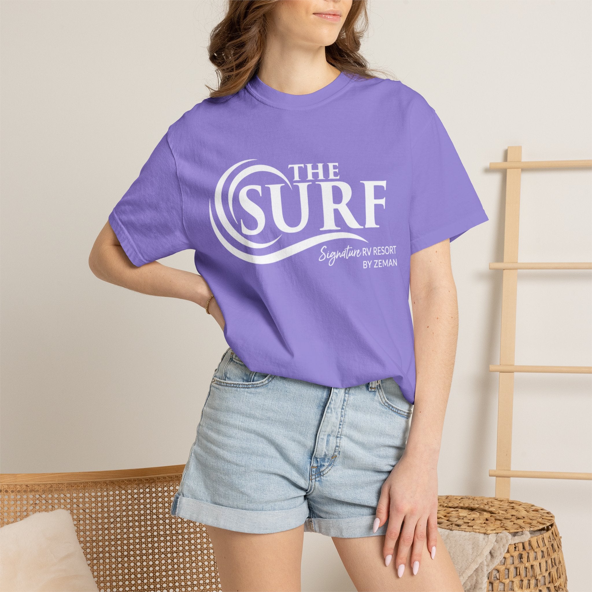 The Surf Graphic T-Shirt — Signature RV Resort Wave Tee