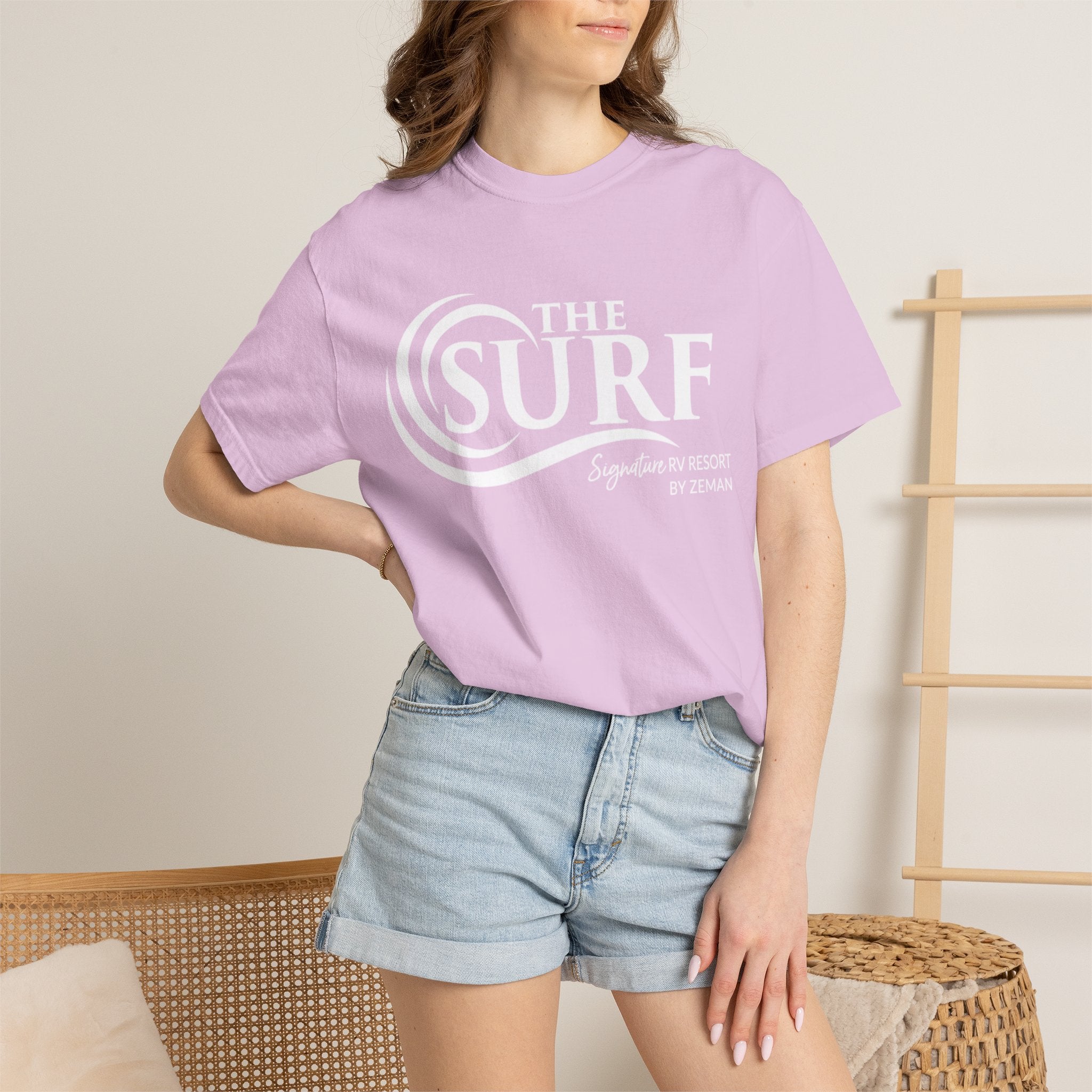 The Surf Graphic T-Shirt — Signature RV Resort Wave Tee