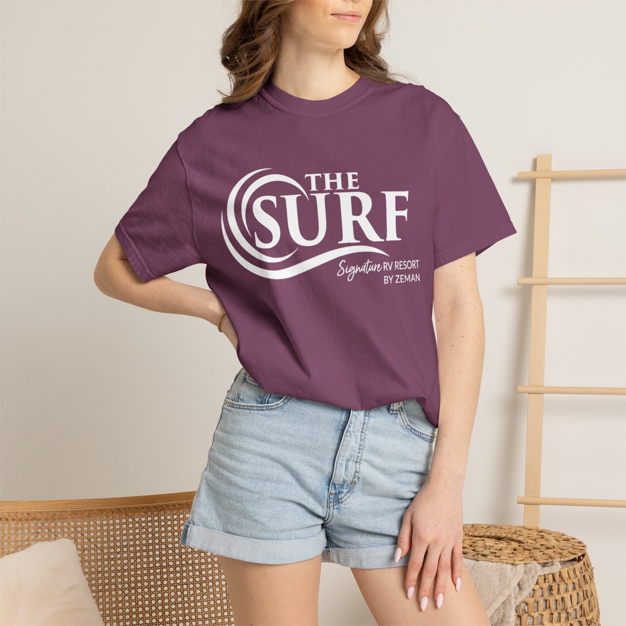 The Surf Graphic T-Shirt — Signature RV Resort Wave Tee