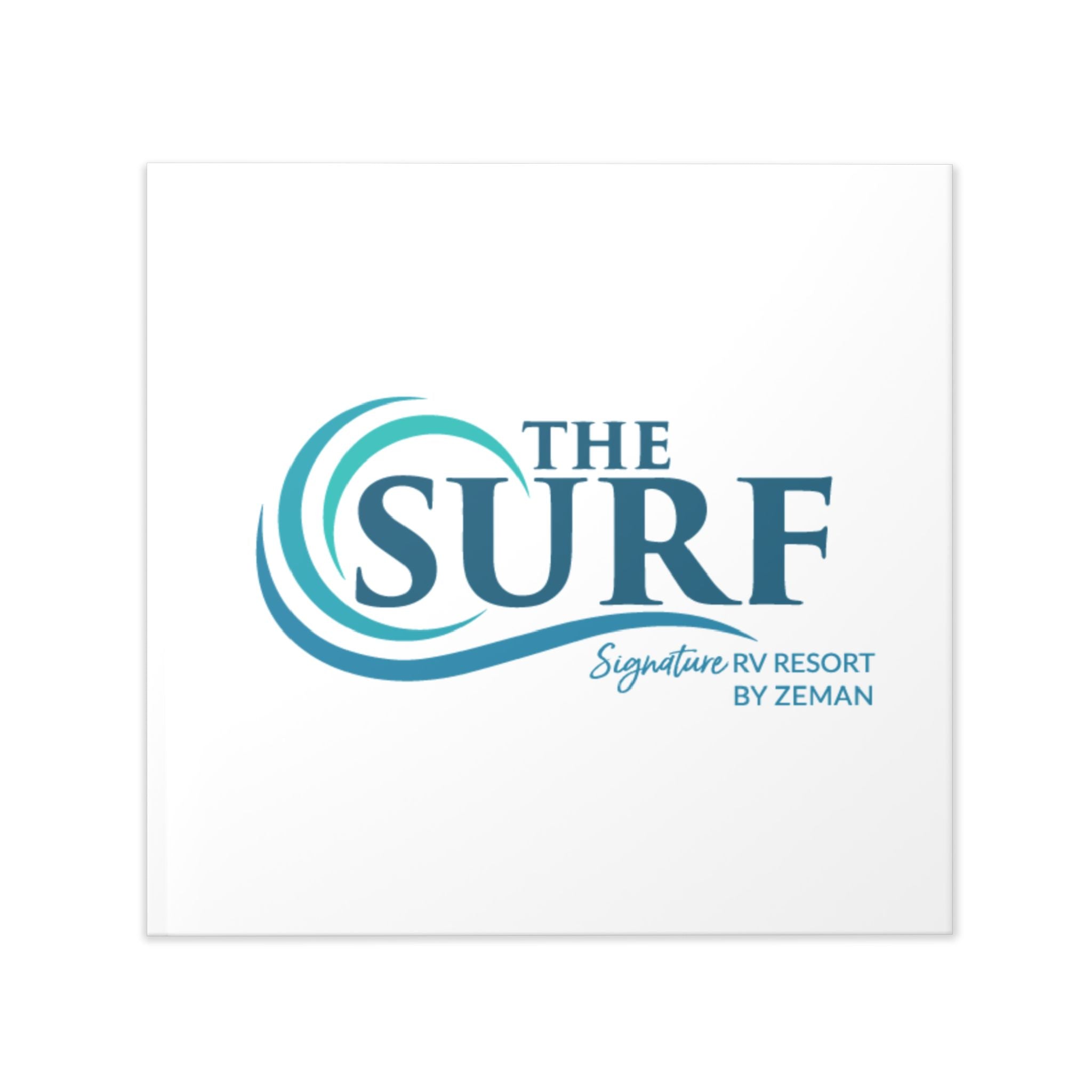 Hardcover Photo Book — The Surf Resort Logo Keepsake