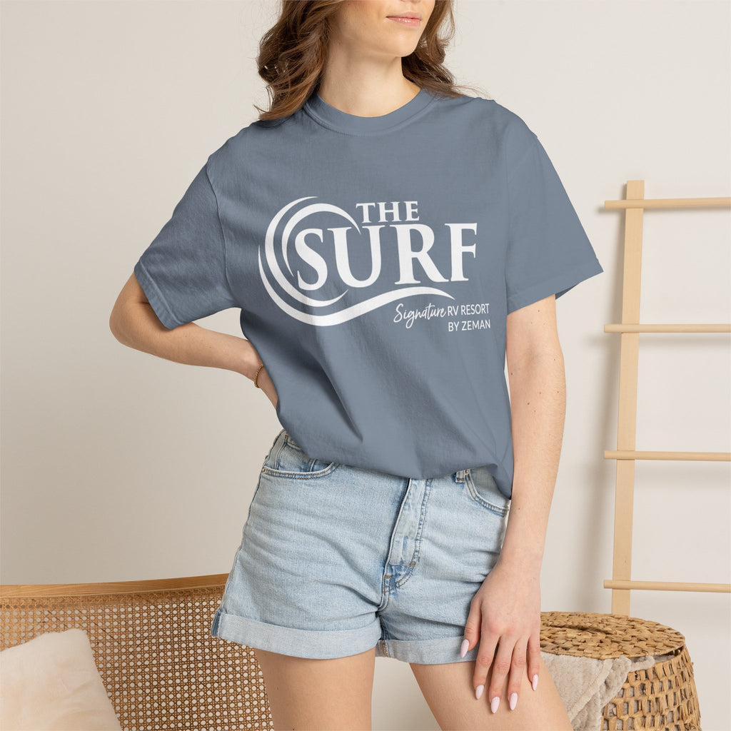 The Surf Graphic T-Shirt — Signature RV Resort Wave Tee