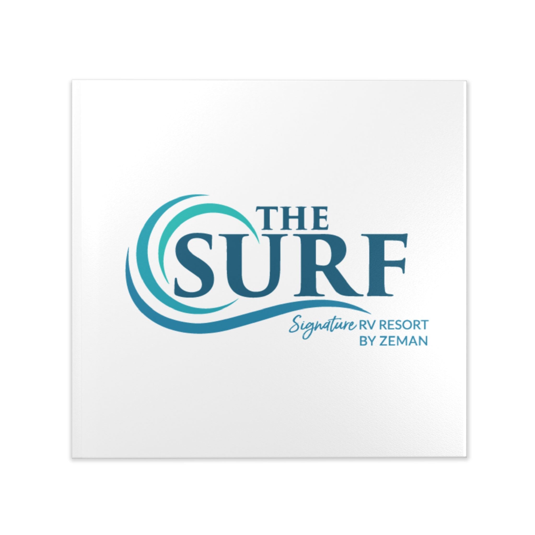 Hardcover Photo Book — The Surf Resort Logo Keepsake