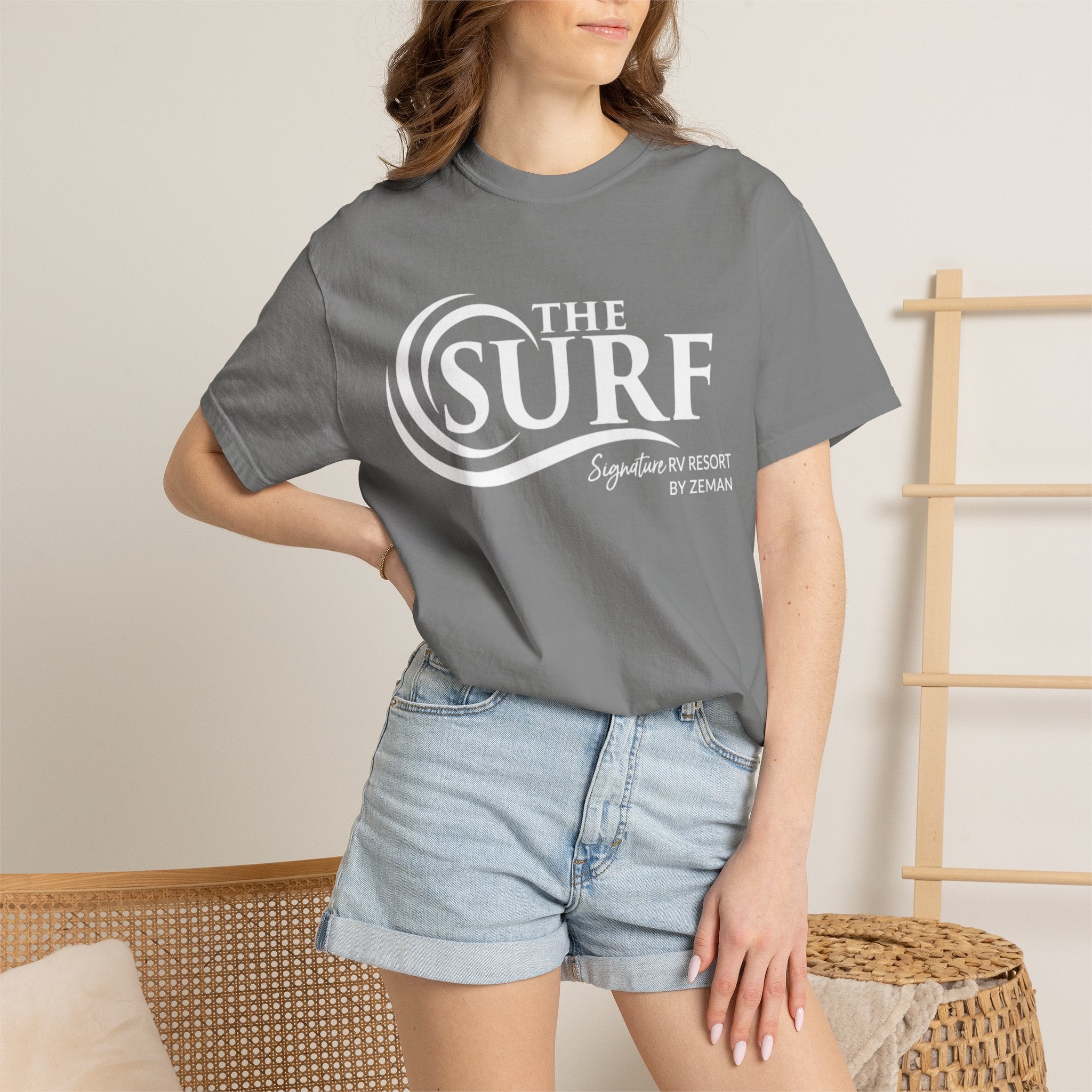 The Surf Graphic T-Shirt — Signature RV Resort Wave Tee