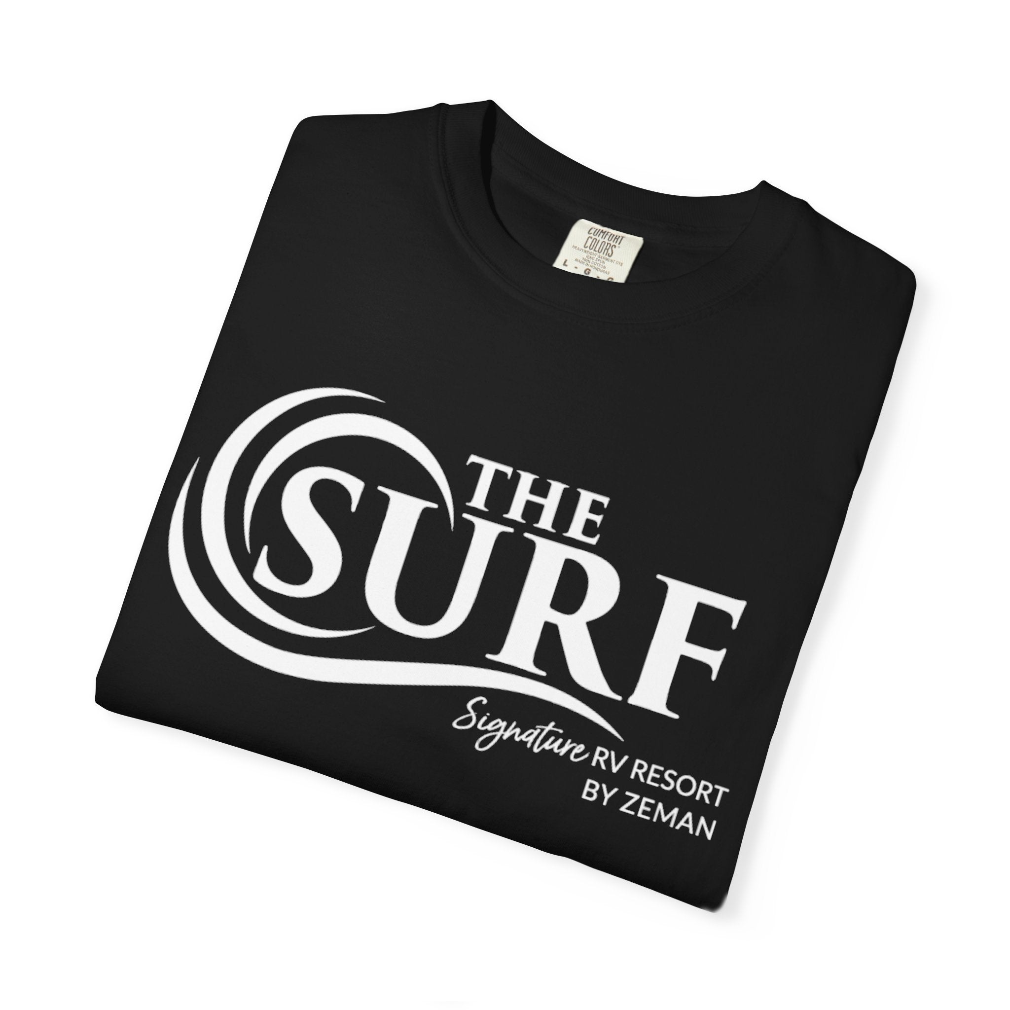The Surf Graphic T-Shirt — Signature RV Resort Wave Tee