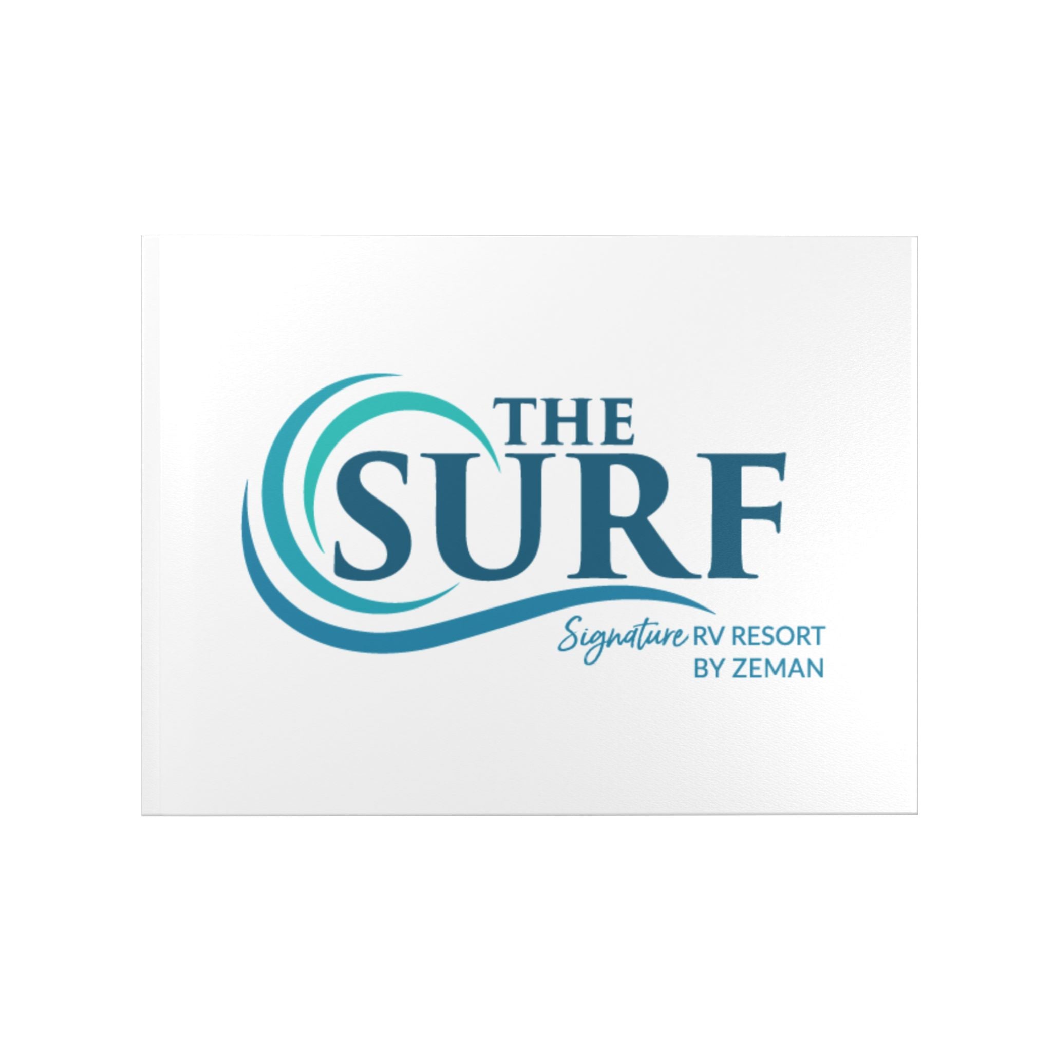 Hardcover Photo Book — The Surf Resort Logo Keepsake