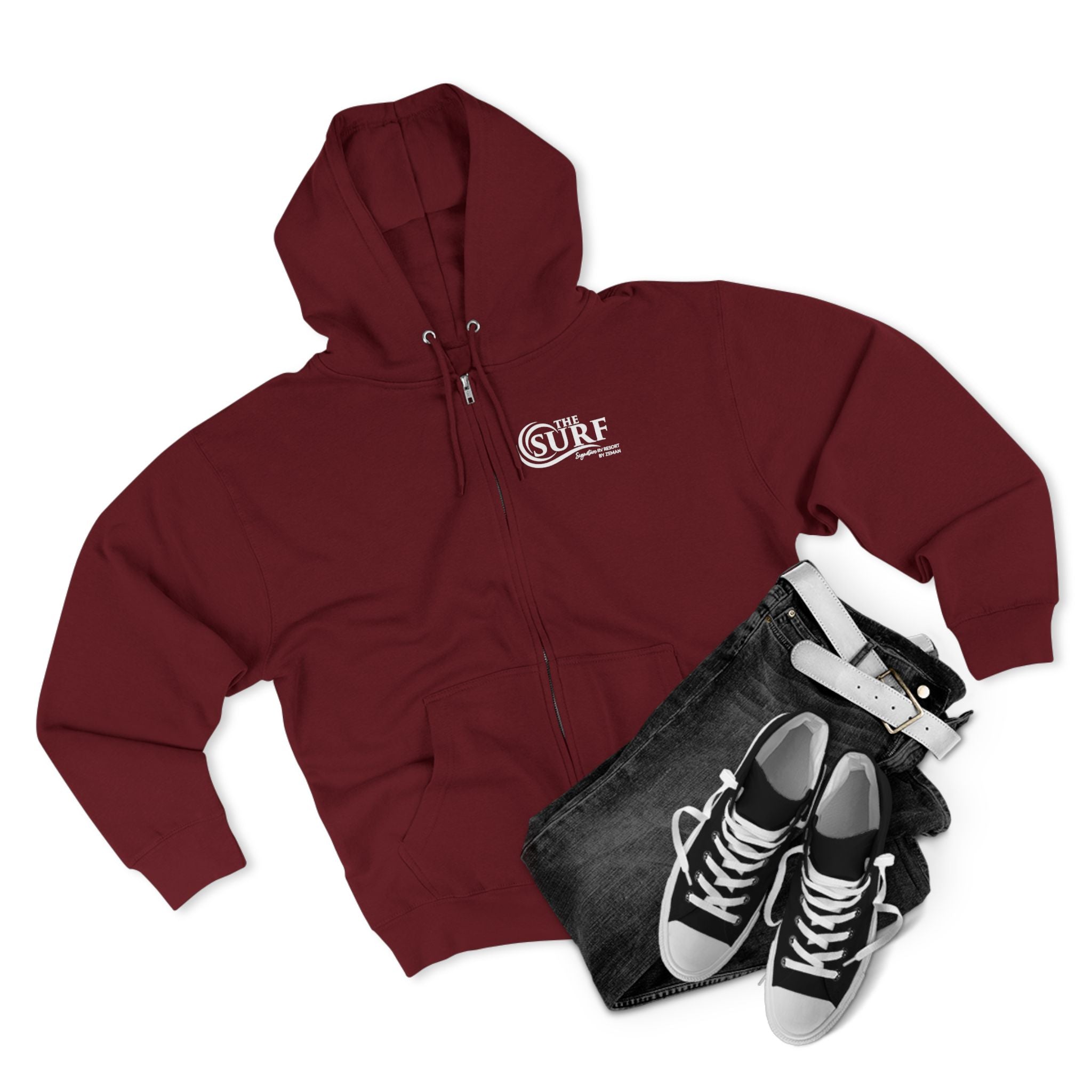 Classic Lightweight Full‑Zip Hoodie Jacket
