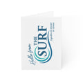 Hello From The Surf — Coastal Resort Greeting Card (Single or Multipack)
