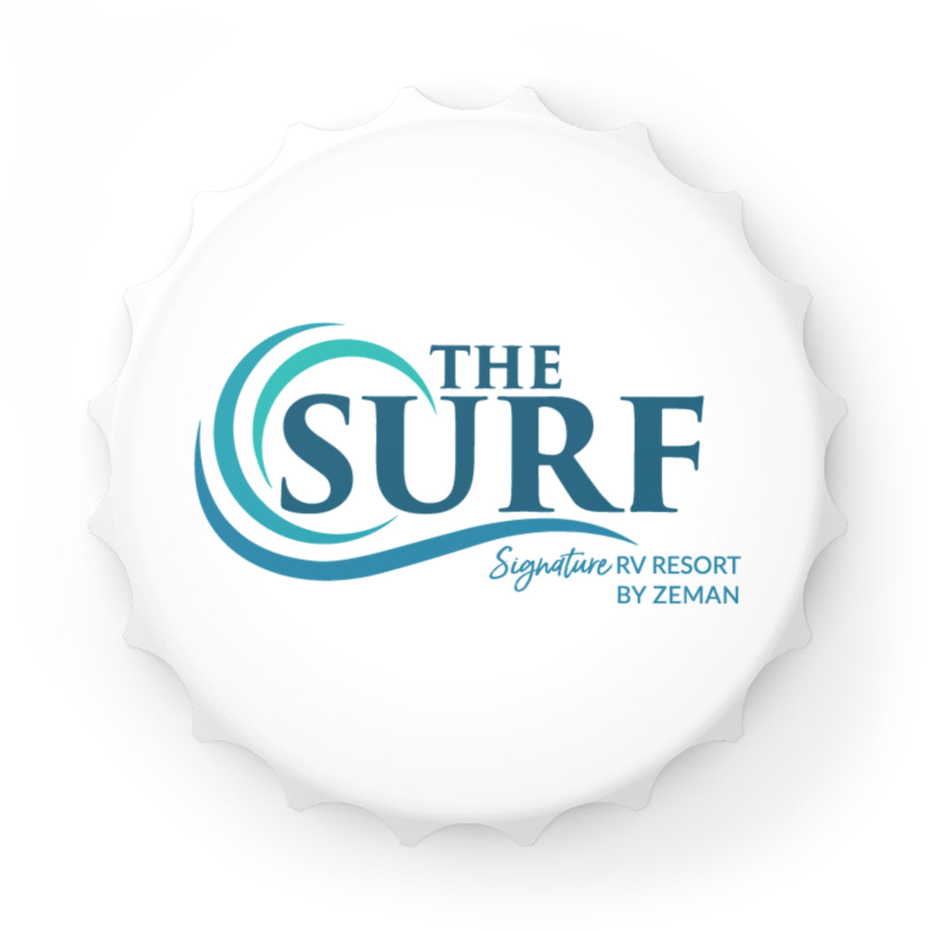 Bottle Opener - The Surf RV Resort Logo Keychain Bottle Opener