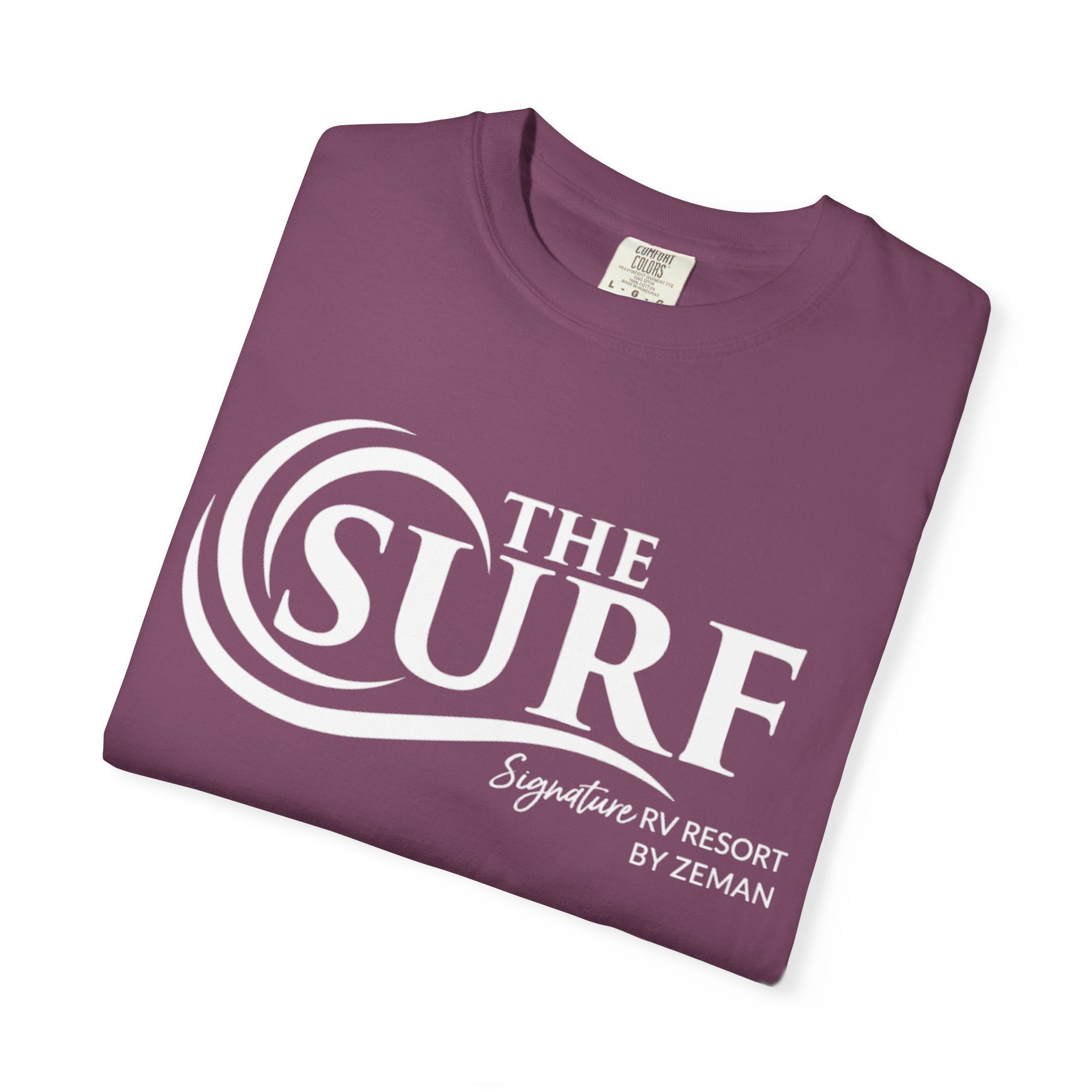 The Surf Graphic T-Shirt — Signature RV Resort Wave Tee