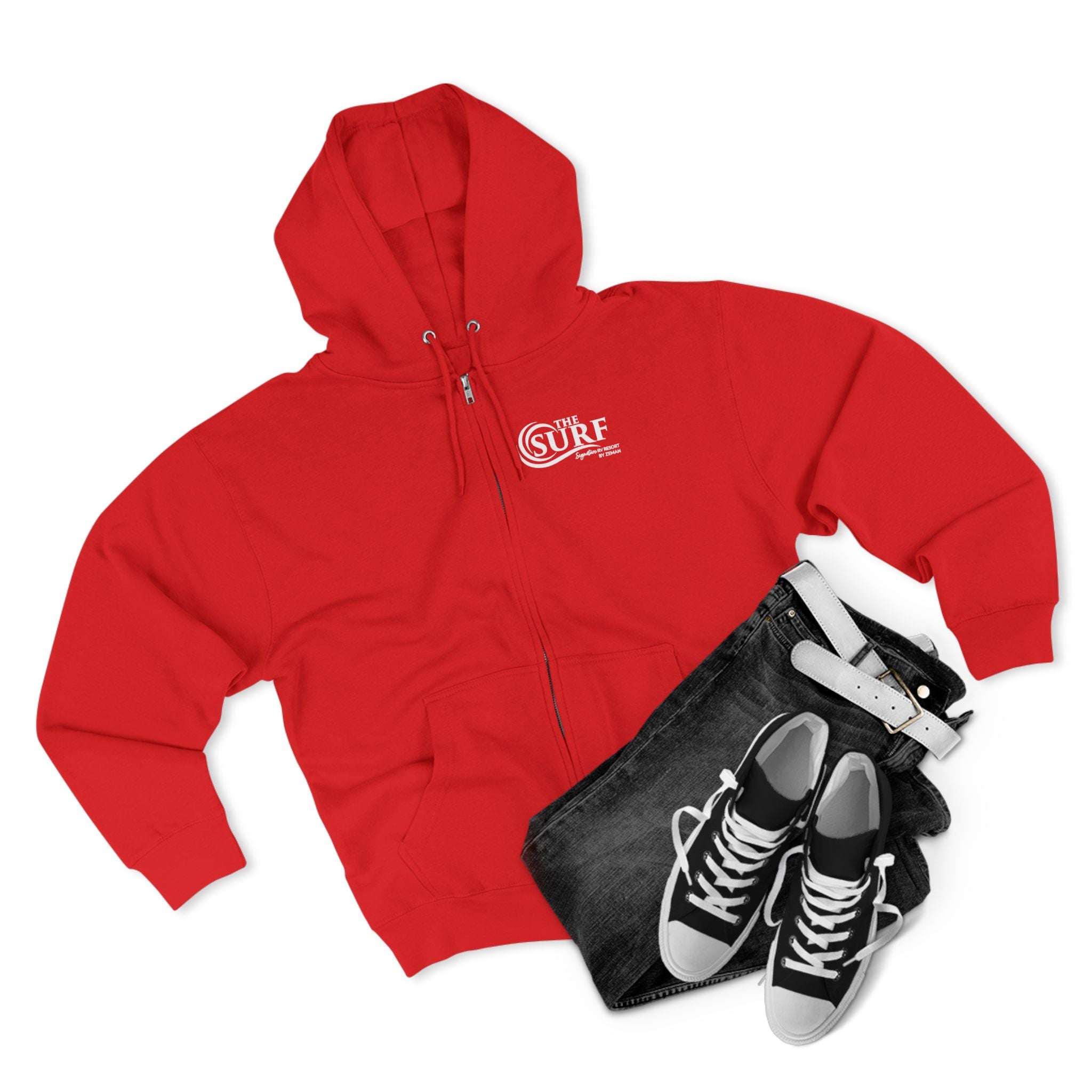 Classic Lightweight Full‑Zip Hoodie Jacket