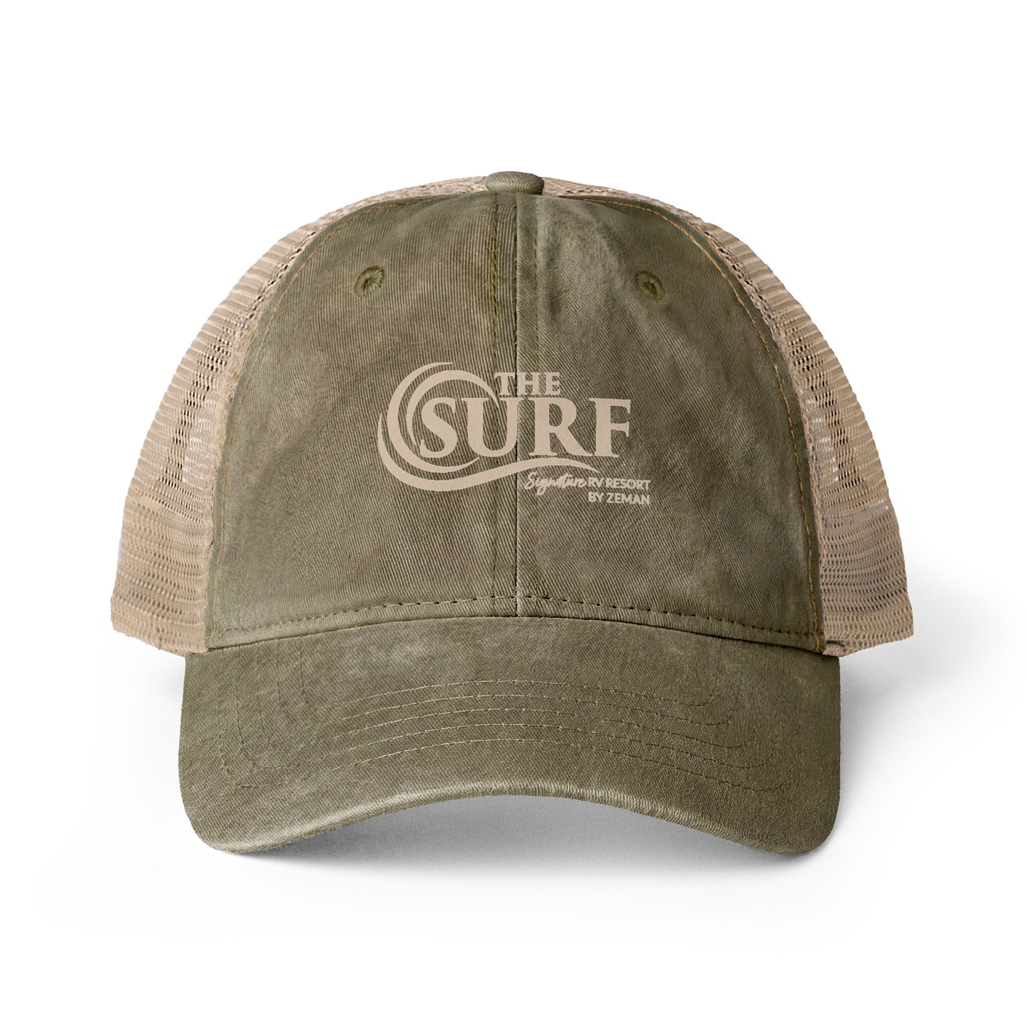 Women's Washed Mesh-Back Cap