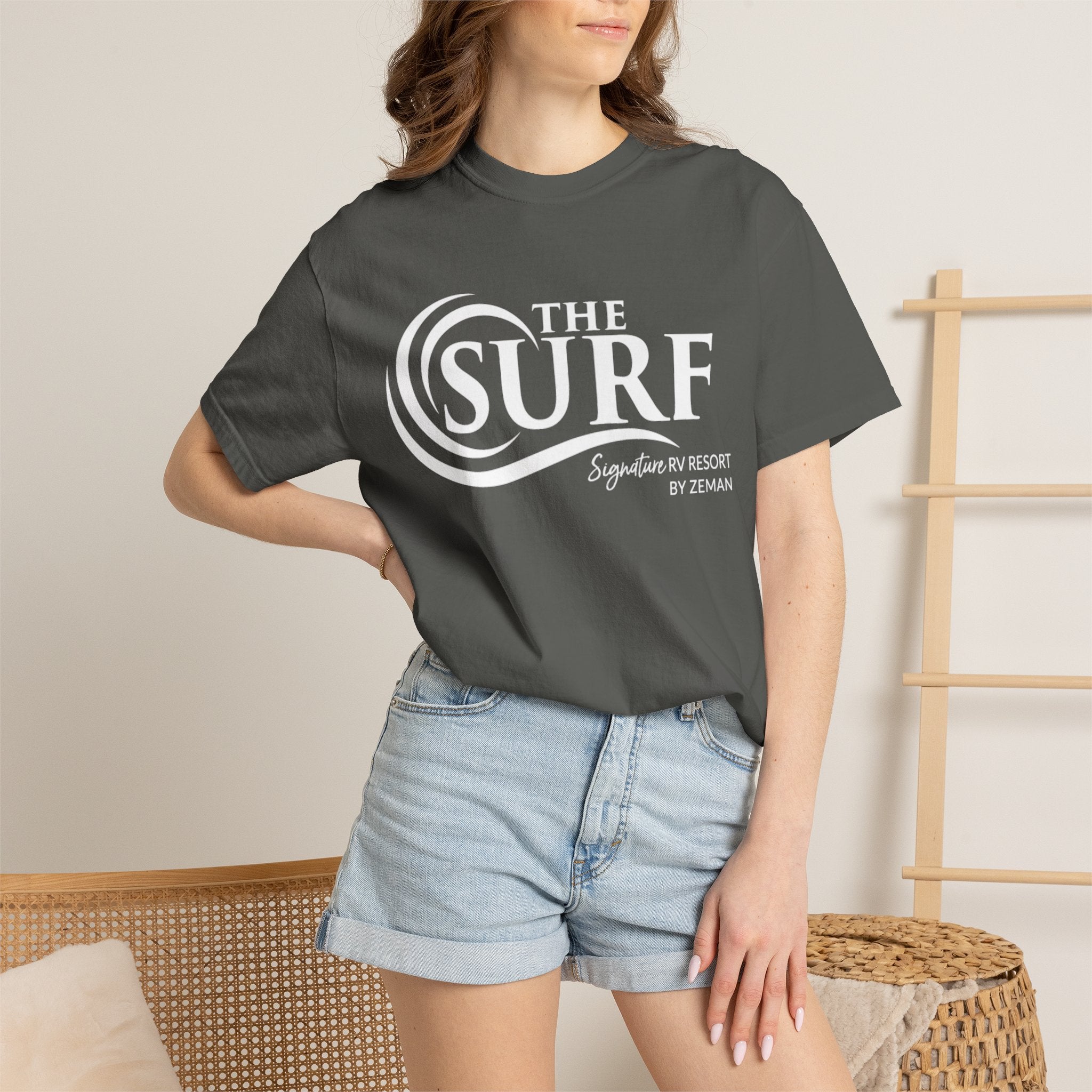 The Surf Graphic T-Shirt — Signature RV Resort Wave Tee