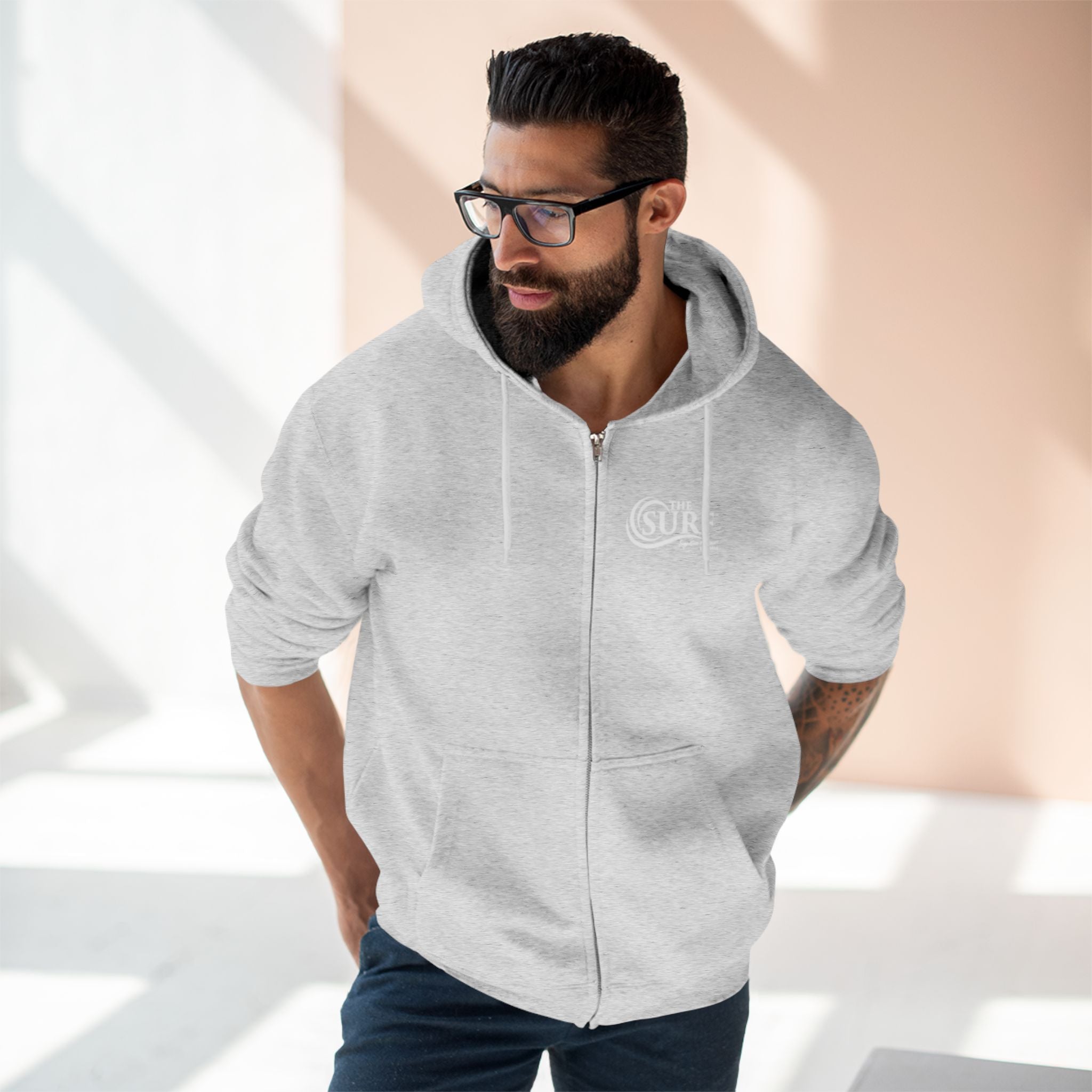 Classic Lightweight Full‑Zip Hoodie Jacket