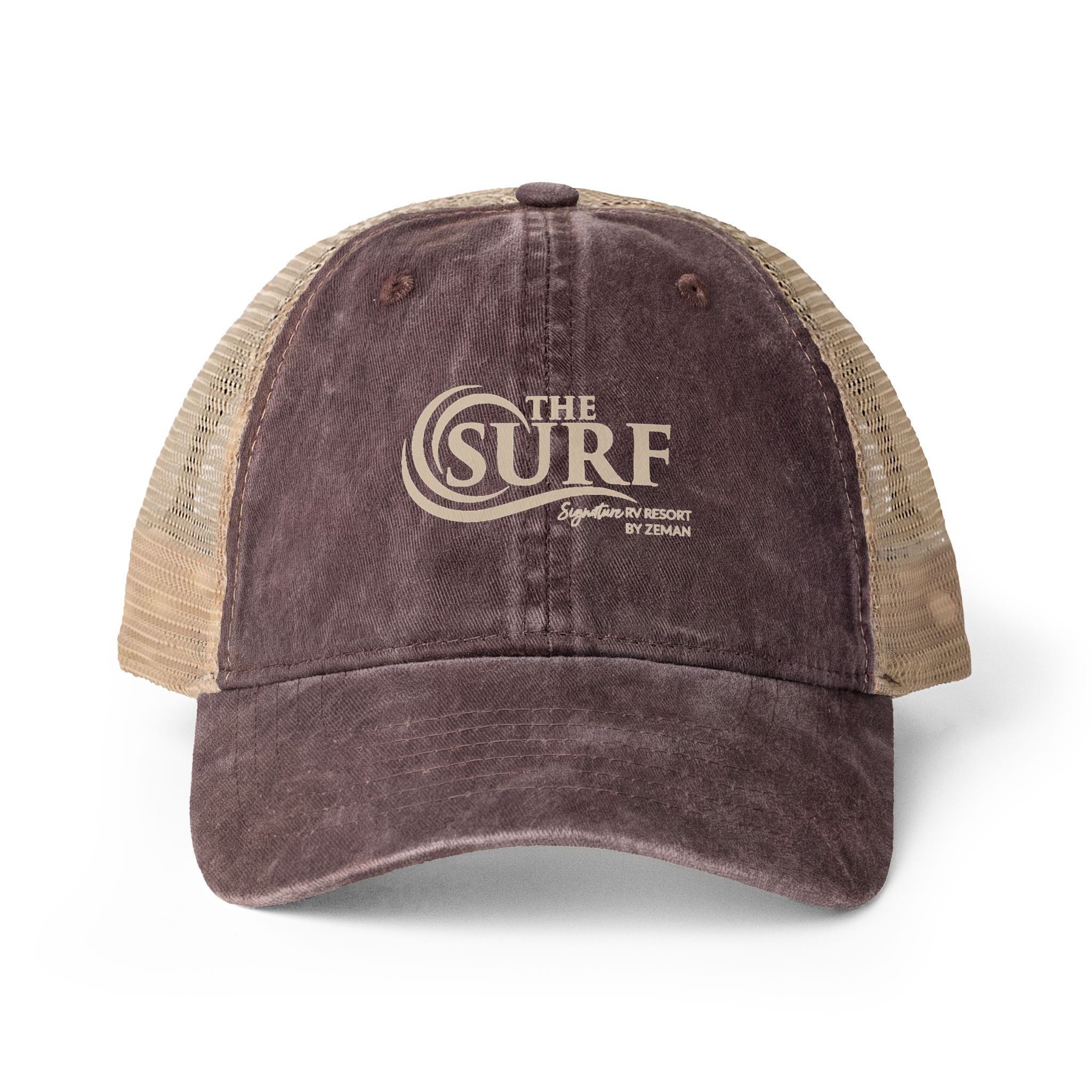Women's Washed Mesh-Back Cap