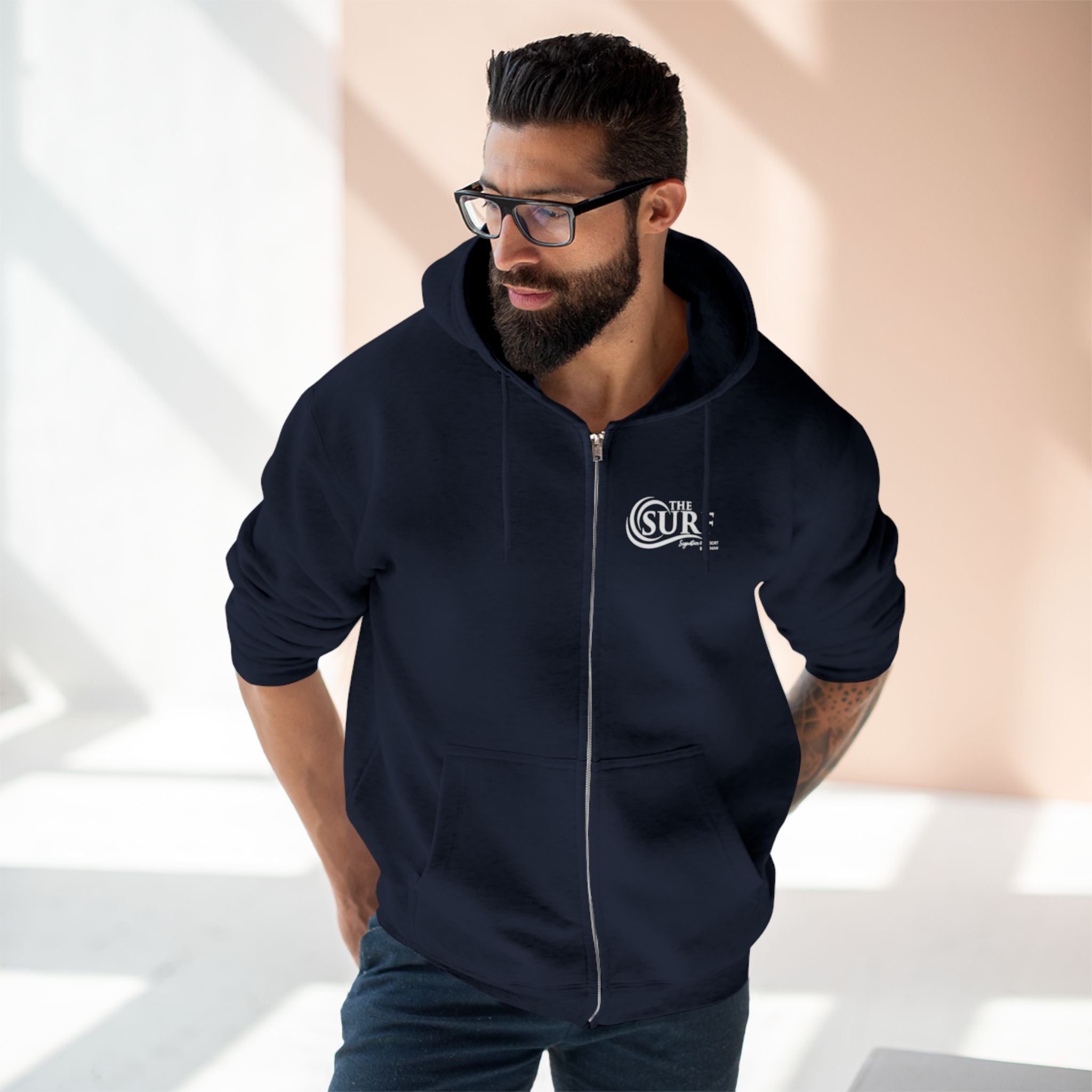 Classic Lightweight Full‑Zip Hoodie Jacket