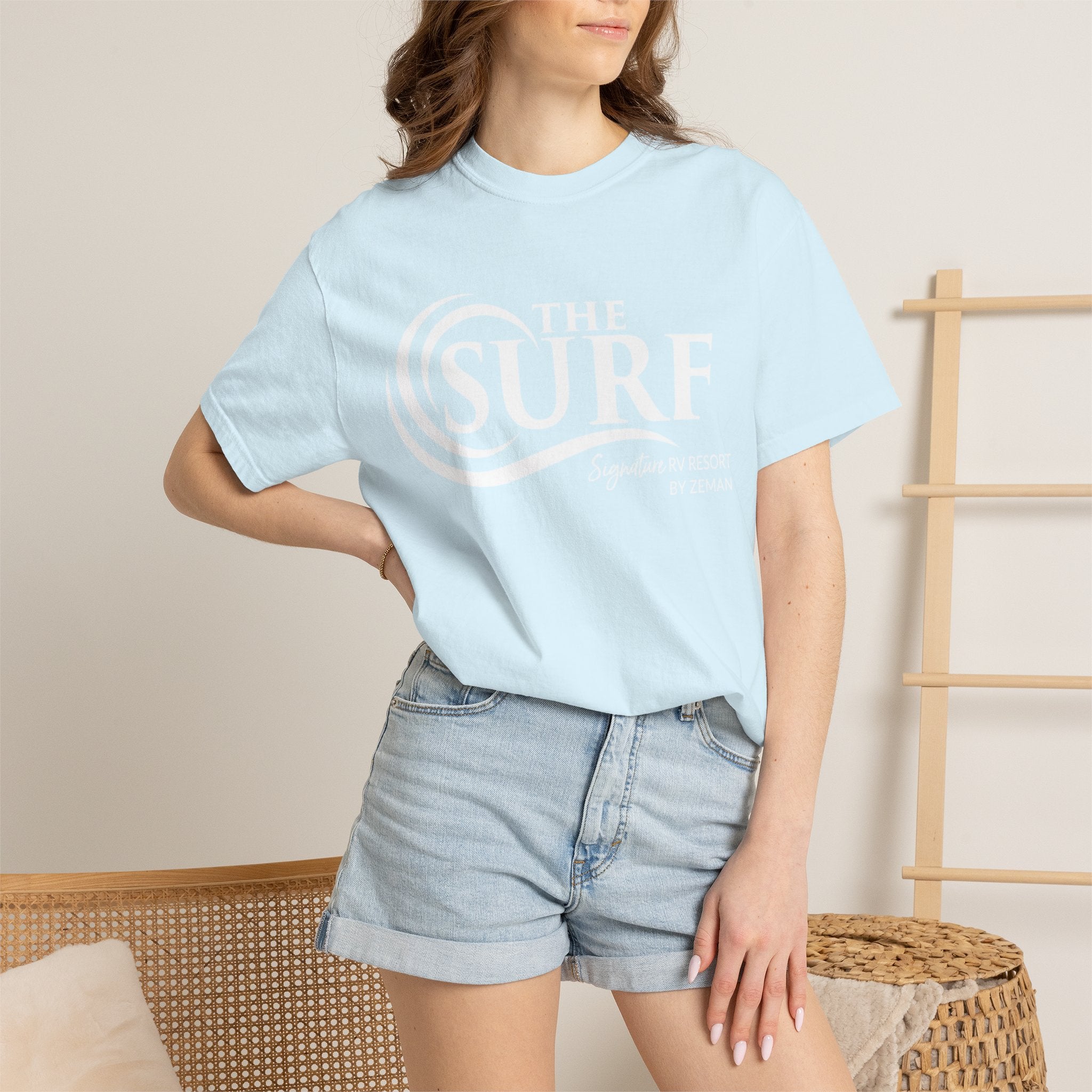 The Surf Graphic T-Shirt — Signature RV Resort Wave Tee